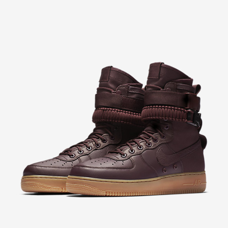 Burgundy air force outlet 1 high top